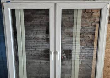 Okno białe plastikowe PCV 161x161