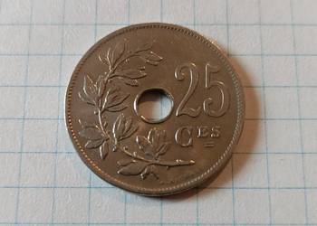 25 CENTIMES 1927 ROK - BELGIA ( BELGIQUE )