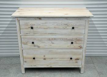 komoda z drewna sosnowego - jak nowa