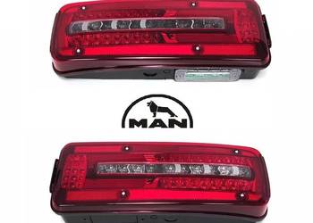 Lampa tył Led Ledowa Lampy MAN TGX TGS TGL TGM Komplet Hella