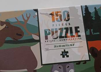puzzle 150 elementów dziki świat