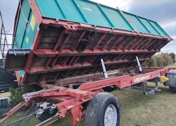 Przyczepa wywrotka 15 tonowa, transport.