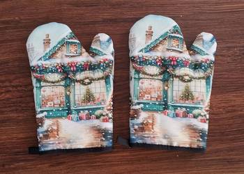 Rękawice kuchenne termiczne