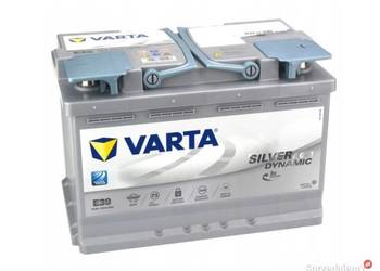 Akumulator 70Ah 760A VARTA Silver Dynamic AGM START&STOP A7 (E39)
