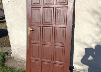 Drzwi zewnętrzne tymczasowe Na Budowę 200x95 cm Drzwi zewnętrzne tymczasowe Na Budowę 200x95 cm