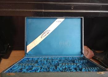 Zabytkowy Neseser / Walizka na Sztućce - Stylplater Zakopane, 1935 r.