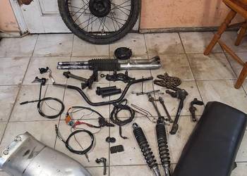 Honda MT 80 części koło bak lagi mt80 błotnik linka amor stopka podnóżek oś
