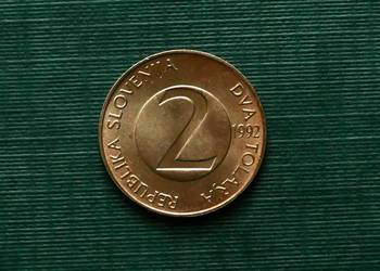 SŁOWENIA - 2 tolary, 1992r.