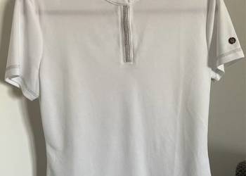 Koszulka Imperial Riding t-shirt 40 L na zawody biała konkursowa elegancka