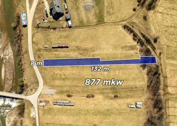 DZIAŁKA BUDOWLANA CHOCHOŁÓW | 877m2