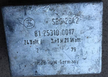 Przekażnik Kierónkowskazów MAN 81253100017 SBG2642 Przekażnik Kierónkowskazów MAN 81253100017 SBG2642