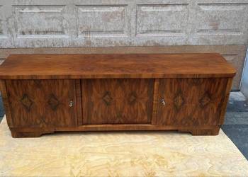 Komoda/Szafka RTV Orzech 180 Art Deco Antyk Po Renowacji
