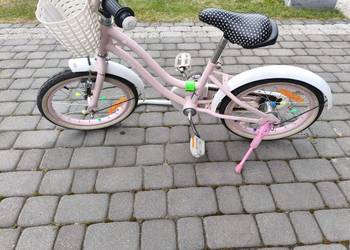 Rower dla dziecka dziewczyny różowy 16 cali