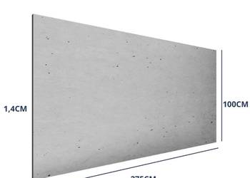 Płyta Betonowa Ścienna 275x100cm 1,4cm GRUBOŚCI