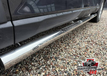 Progi Stopnie boczne  z wyżłobieniami - SsangYong Musso 2018+