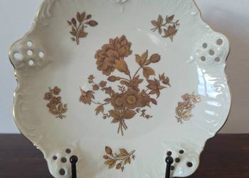 Rosenthal Moliere złote róże ażurowa patera misa salaterka 20 cm porcelan