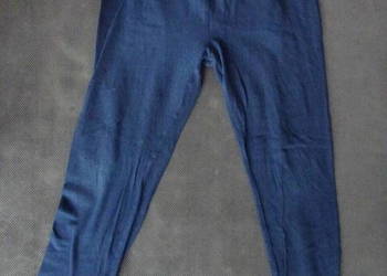 Granatowe legginsy dziewczęce