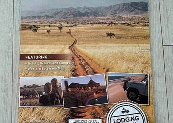 NOWA mapa Namibia Botswana 2025 rok hotele camps atrakcje