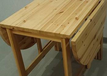 Stoł - biurko - HEMNES - konsolka IKEA LEKSVIK-drewno