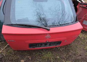 Klapa tylna Opel Astra g hatchback 98-09 czerwona