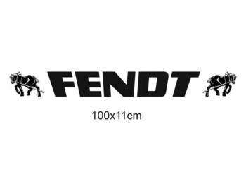 Naklejki oklejenie naklejka - FENDT na kabinę Zamiennik