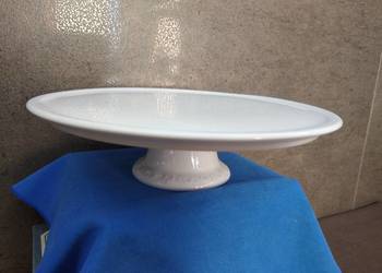 Patera na stopie Rosenthal Biała Maria 21 cm UNIKAT
