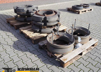 Claas Arion, Axion - zestaw obciążników, balast na koła tylne, traktor