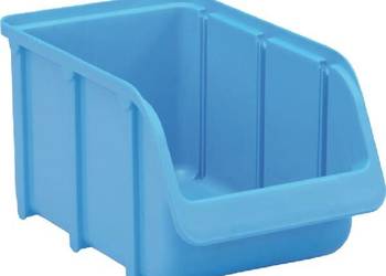 Pojemnik warsztatowy, 145x240x125 mm, niebieski polipropylenowy, Linbin no…