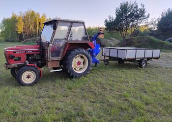 Zetor 4911 Rębak BX 42 Przyczepka