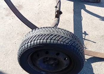 Oś fiat Doblo belka, resor, przyczepka