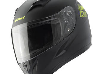 KASK KENNY DZIECIĘCY INTEGRALNY CZARNY YELLOW S/M/L