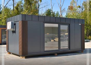Kontener biurowy 6x3 m Pawilon Usługowy Handlowy ART Pawilony