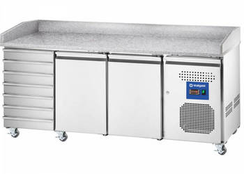 Stół Chłodniczy Gastronomiczny do Pizzy 600x400 z Szufladami 580l Stalgast