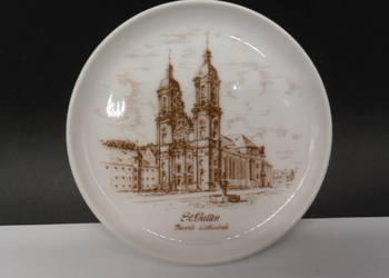 Porcelanowy talerzyk dekoracyjny St.Gallen, AK Kaiser W. Germany lata 70/80