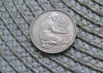 Niemcy 50 Fenigów 1990r - D