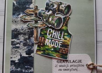 Kartka dla żołnierza na emeryturę personalizowana(napis dowolny)