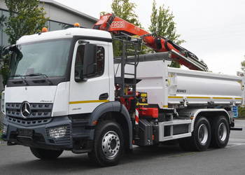 Mercedes-Benz Arocs 2636 6x4 / Fassi F175 / 7.7 t / 10 m / Wywrotka_238597