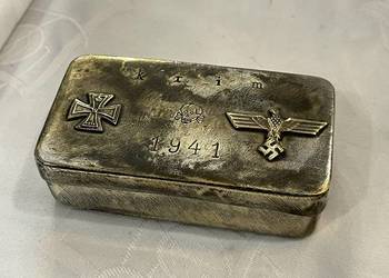 Metalowa skrzynia „Krim 1941” – militaria II wojna światowa
