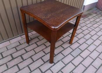 Stolik, Ława ART-DECO Dębowy Stary Antyk Po Renowacji Okazja.