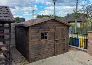 Domek narzedziowy 3x3, sosna, transport cały kraj, domek ogrodowy