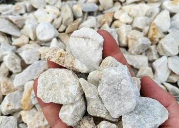 Grys Crystal White 16 Kamienie ogrodowe dekoracyjne ozdobne