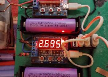 Ogniwo 18650 li-ion bateria 2,6-2,7 Ah Akumulator INR18650A testowany