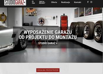studiogaraz.pl - sprzedam domenę i stronę internetową