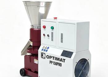 PELECIARKA GRANULATOR PASZY OPTIMAT PP150PRO 150 KG/H 400 V MATRYCA 149 MM