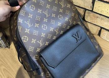 Plecak LV Louis Vuitton Monogram Takeoff edycja limowana czarna skóra