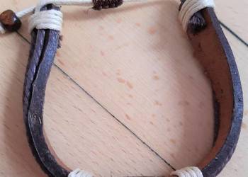 Bransoletka  ze skóry