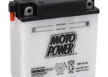 Akumulator motocyklowy Moto Power 6N11A-3A 6V 11Ah 65A