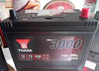Akumulator YUASA 72Ah 630A P+ Japan