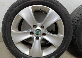 Felgi oryginalne z oponami do Skody superb 2 R16