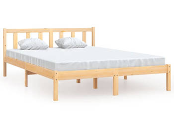Rama łóżka z litego drewna sosnowego 120x200 cm WM-810077